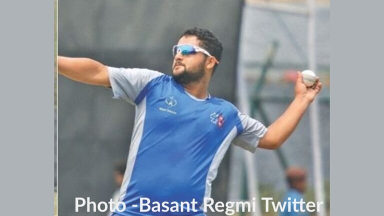 Basant Regmi says: “I never thought I would have to play against Nepal